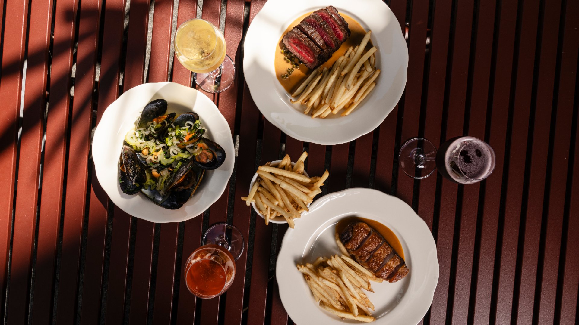 letsdolunch Frites and fizz the brasserie
