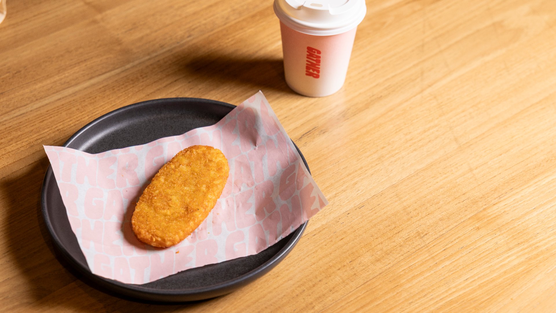 Dine BNE City - Hashbrown and coffee and Gather