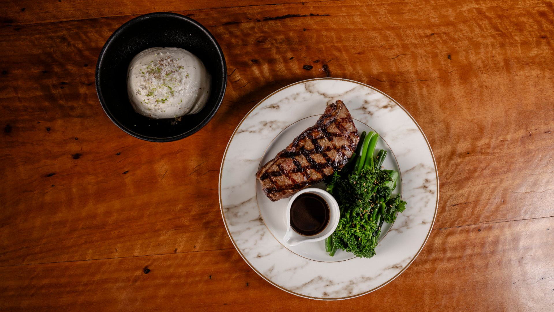 steak, wine and dessert at The Westin. supperclub_dinebne2026_TheWestin_1