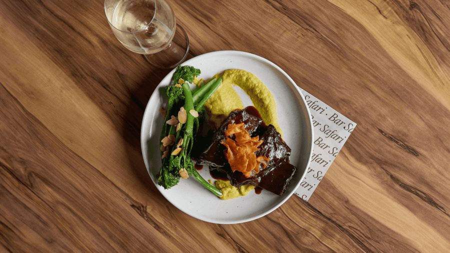 Miss Demeanour Beef Ribs & Drink