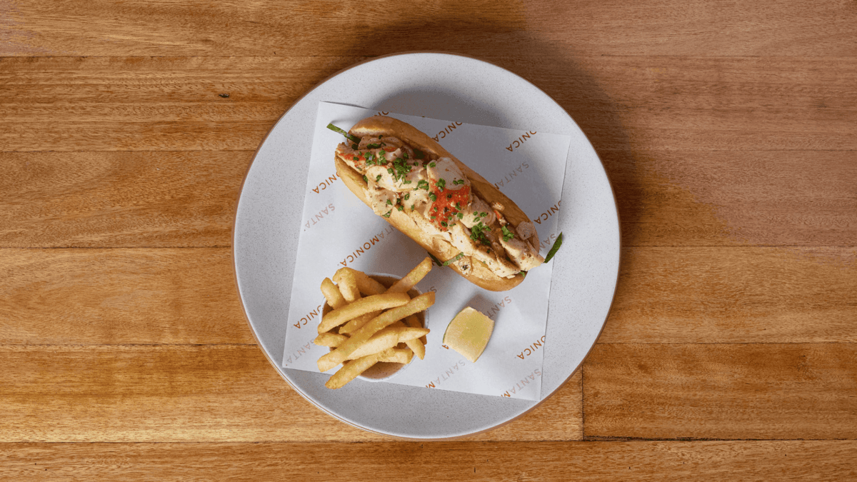 Lunch at Santa Monica