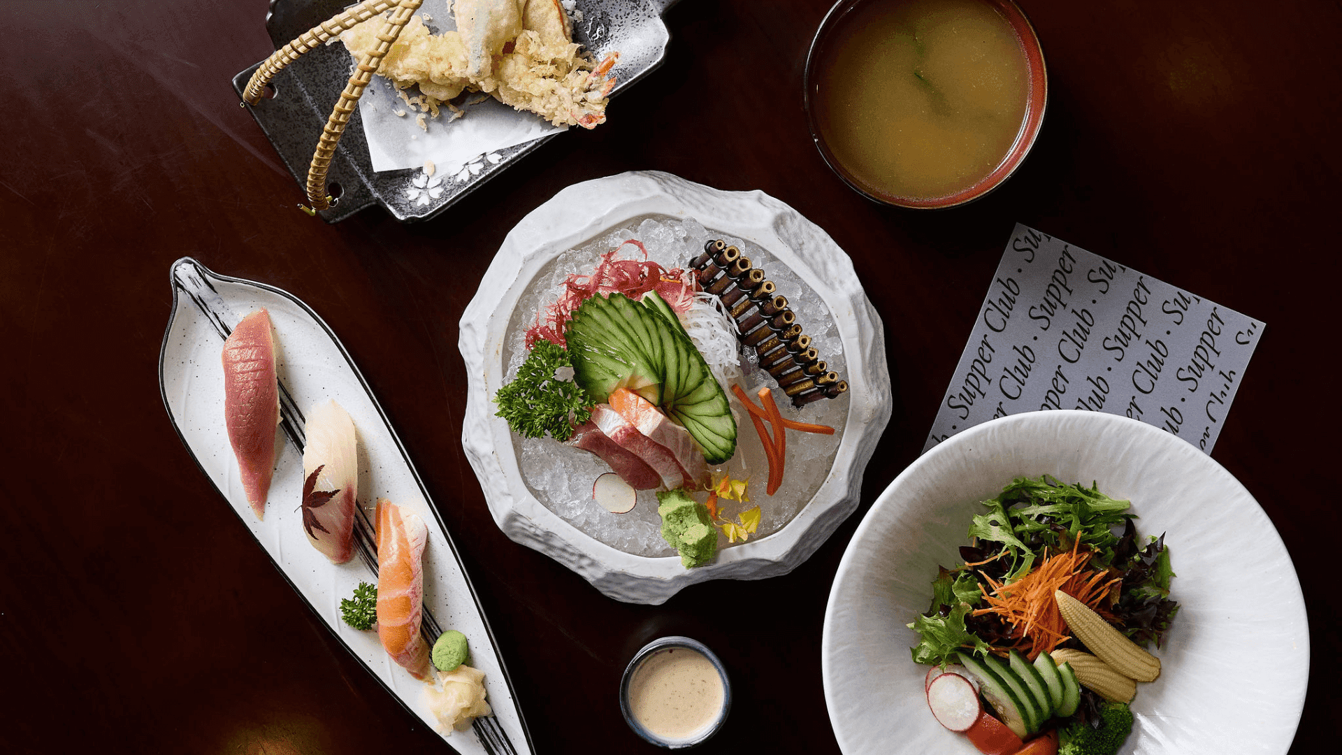 Tenya Modern Japanese-Inspired Set Menus