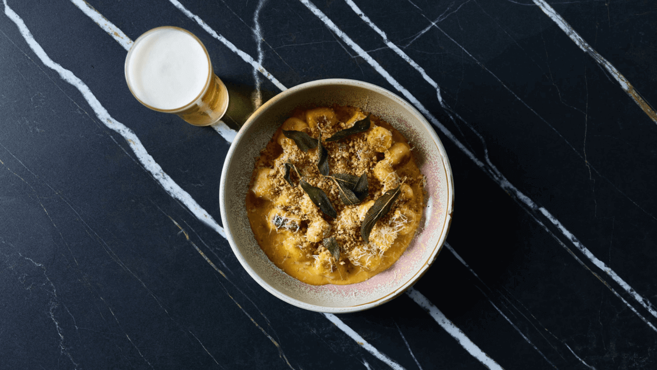 Bowl of pasta from Fig & Olive